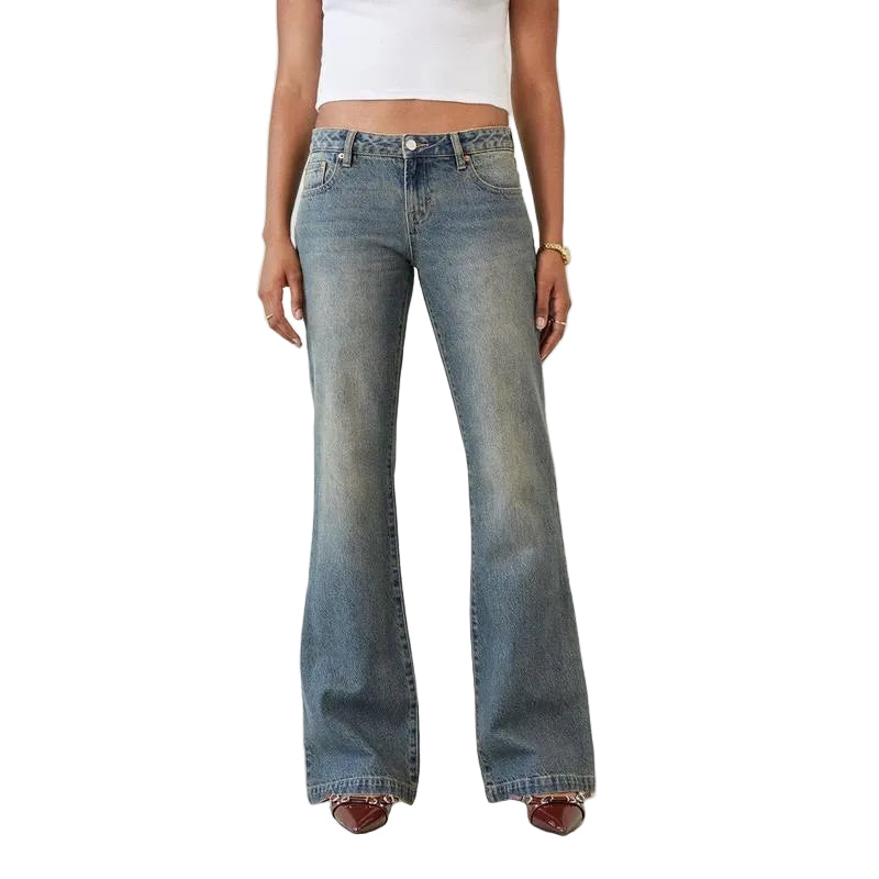 santier WASHED BOOTCUT JEANS