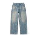 GRADIENT WASH WIDE-LEG JEANS
