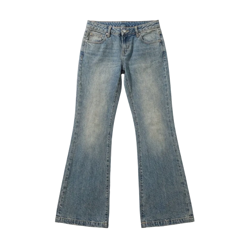 santier WASHED BOOTCUT JEANS