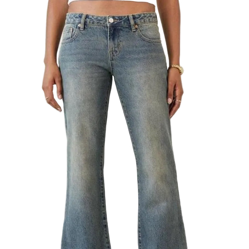 santier WASHED BOOTCUT JEANS
